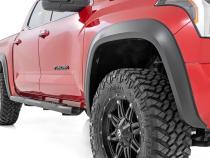 Sport Style Fender Flares Flat Black Toyota Tundra 2WD/4WD (22-23) Rough Country